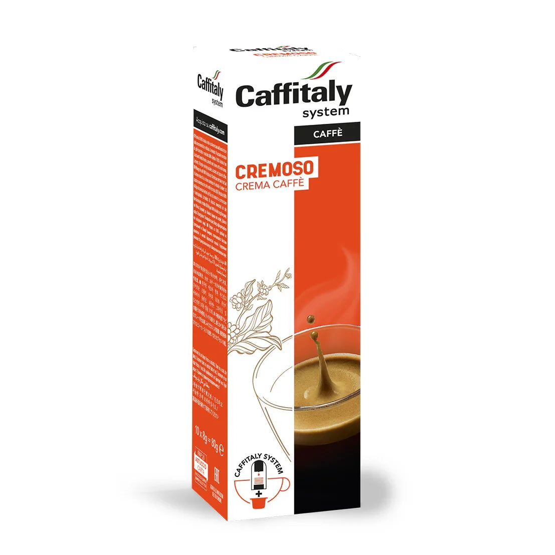 Caffitaly Cremoso Capsules - Box of 10