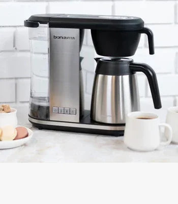 Bonavita - Enthusiast One-Touch Coffee Brewer 8 Cup Stainless Steel with Thermal Carafe & Brew Stop - BVC2201TS (OPEN BOX - IN STORE PURCHASE ONLY - CUSTOMER RETURN)