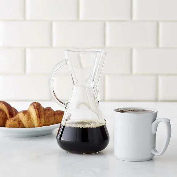 Chemex Glass Handle Series 3 Cup Glass Coffee Maker