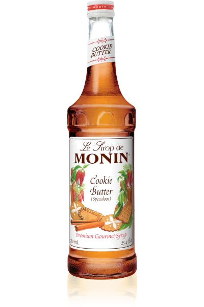 Monin Cookie Butter Syrup (Speculoos) 750ml Bottle