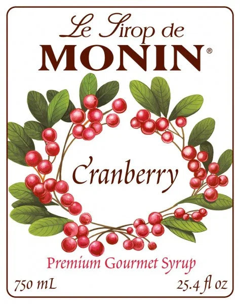 Monin Cranberry Syrup