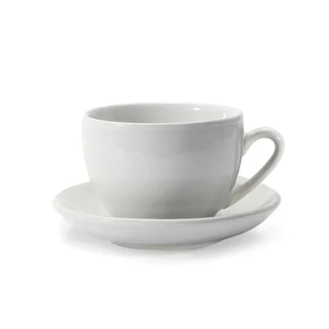 Danesco Cappuccino Cup & Saucer Set of 4 - 5oz / 170mL - #19 WH