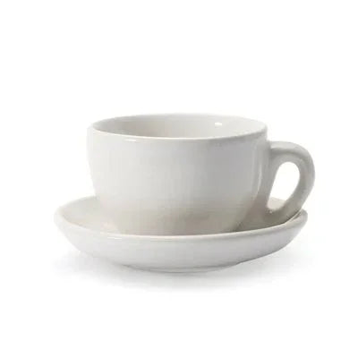 Danesco Espresso Cup & Saucer Set of 4 - 3oz / 90mL - #20 WH