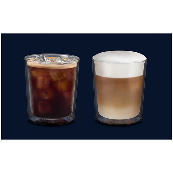 Delonghi Double Wall Thermal Glasses 400ml/13.5oz Set of 2 - DLSC318