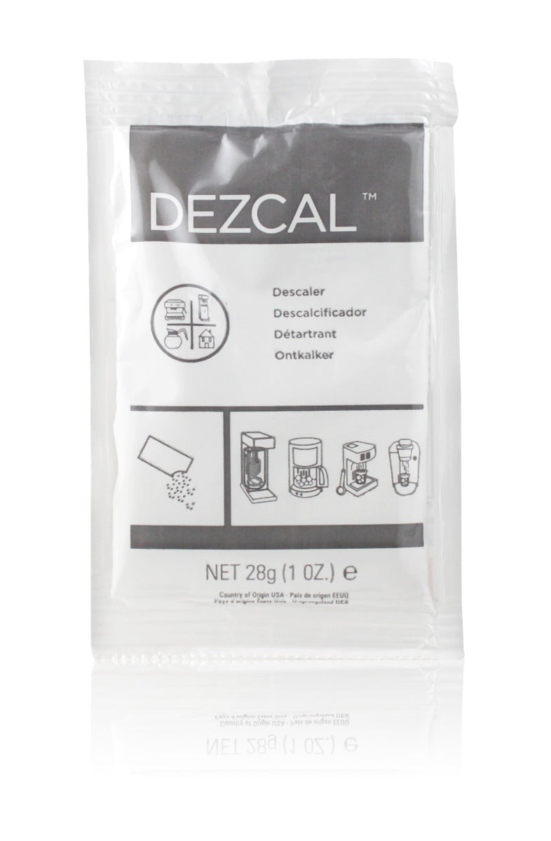 Urnex Dezcal Coffee and Espresso Machine Descaling Powder Packet