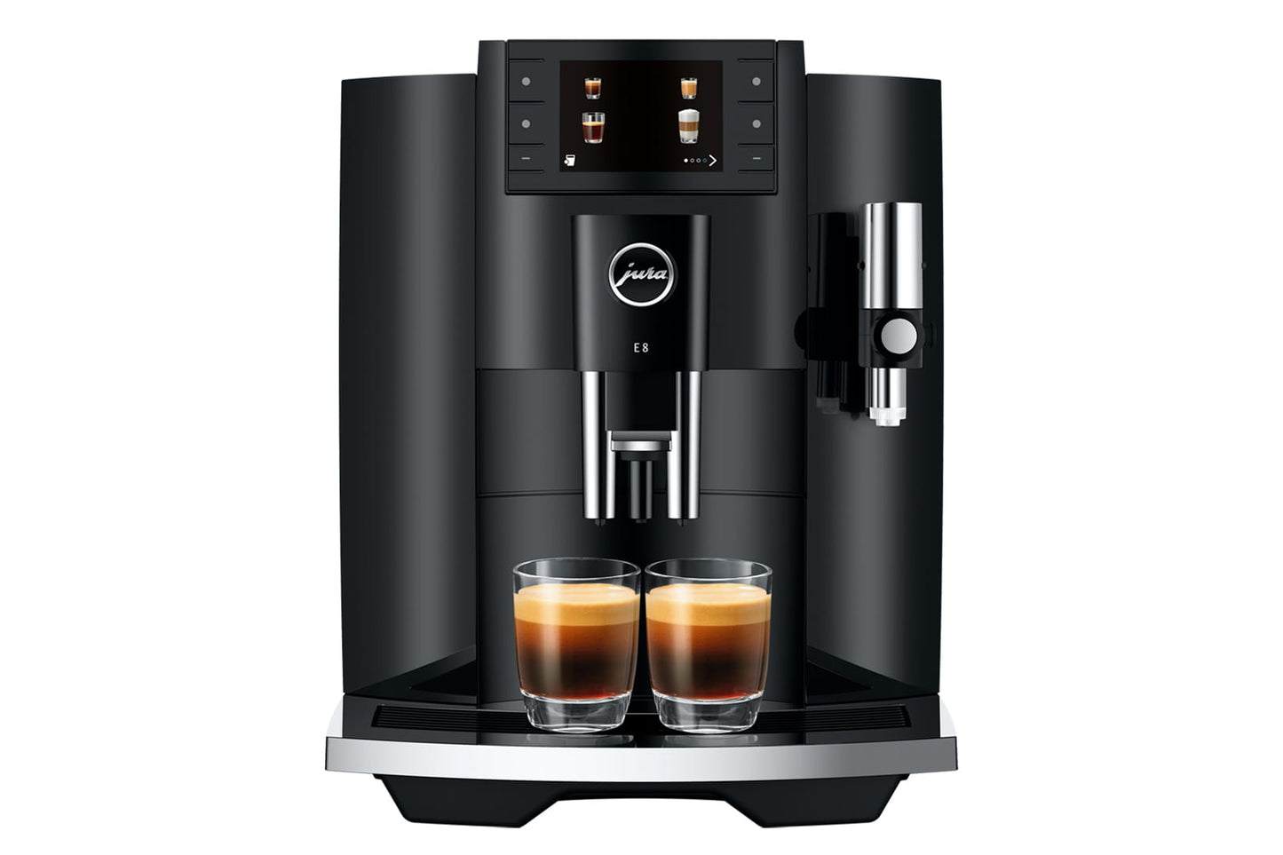 Jura E8 2024 Superautomatic Espresso Machine Piano Black - 15648