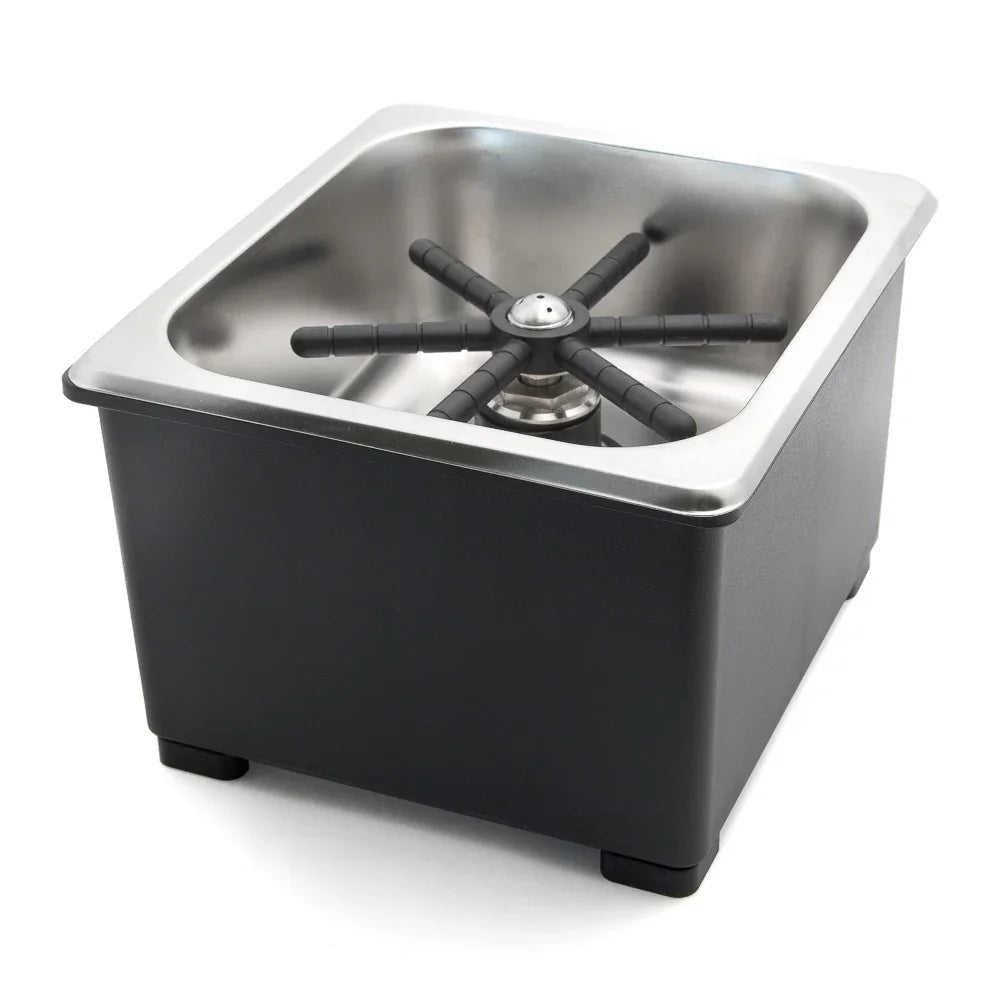 Espresso Parts Counter Top Pitcher Rinser for Steaming Pitchers (6in x6in x2 (x4in)), # EPPRCT662