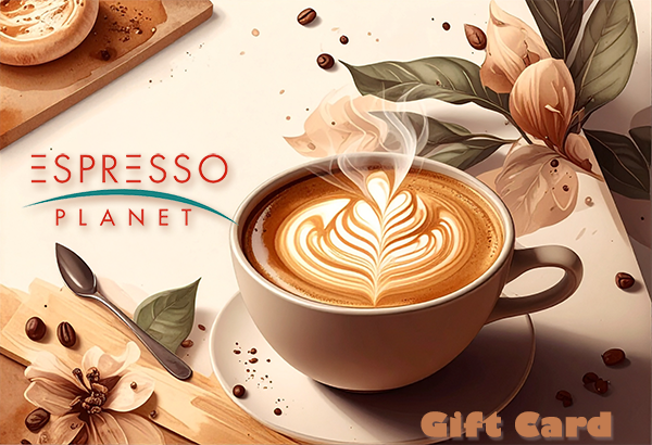 Espresso Planet Gift Card