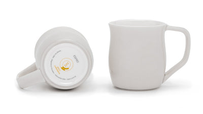 Espro Tasting Cup Set with Acacia Wood Tray - White Finish TC1