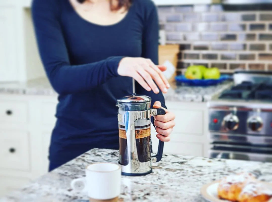 Espro Press P5 - 32oz/1L Glass and Stainless Steel Coffee Press