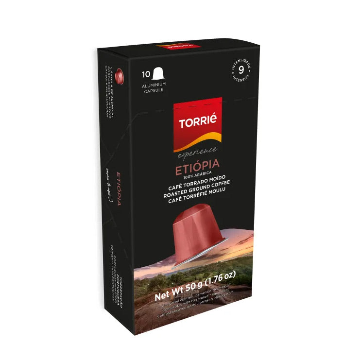 Torrie Nespresso Compatible Aluminum Capsules Box of 10 - Etiopia