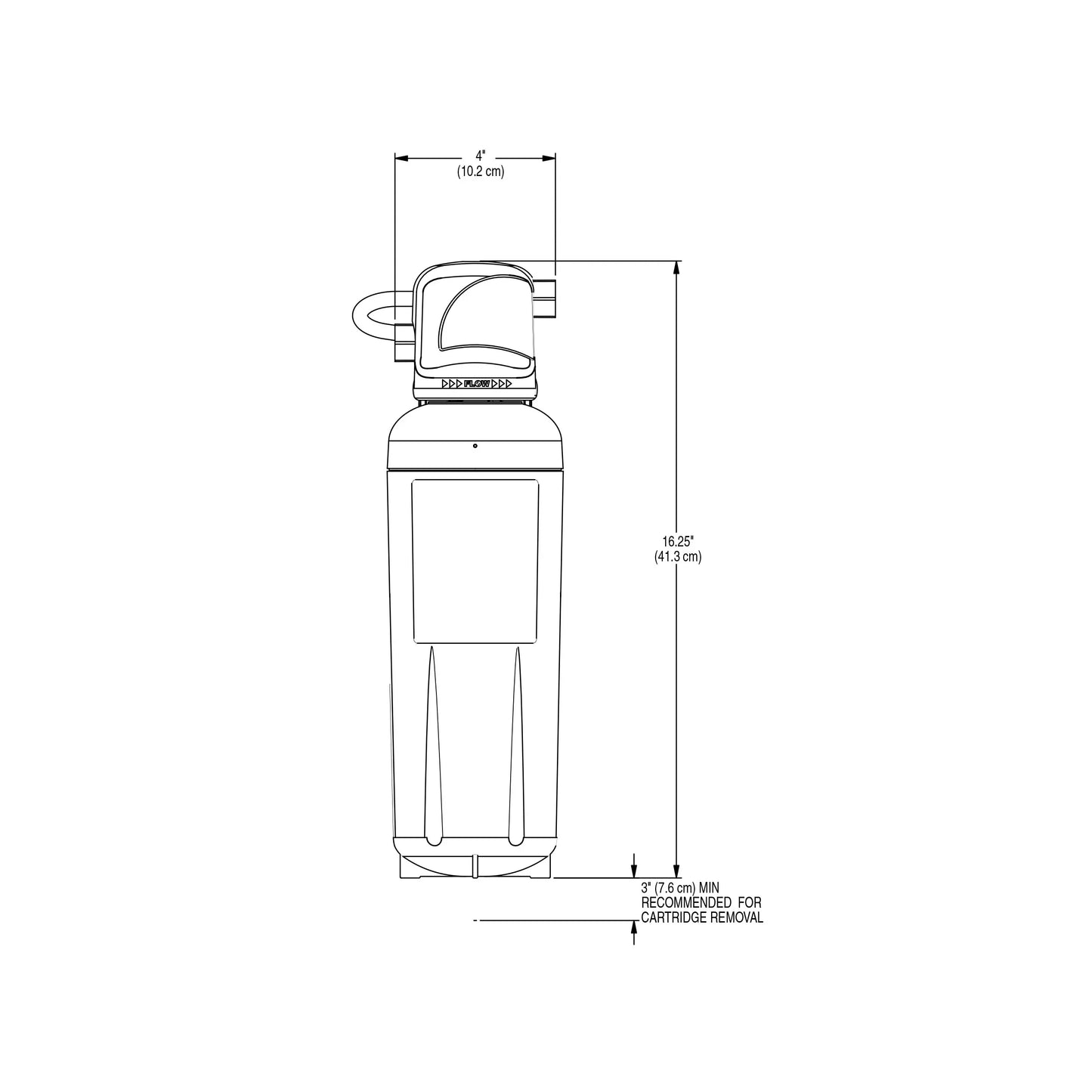 Bunn EQHP-25L Easy Clear Water Filter with Lime Scale Inhibitor - 2.1 gpm (Bunn 39000.0002)