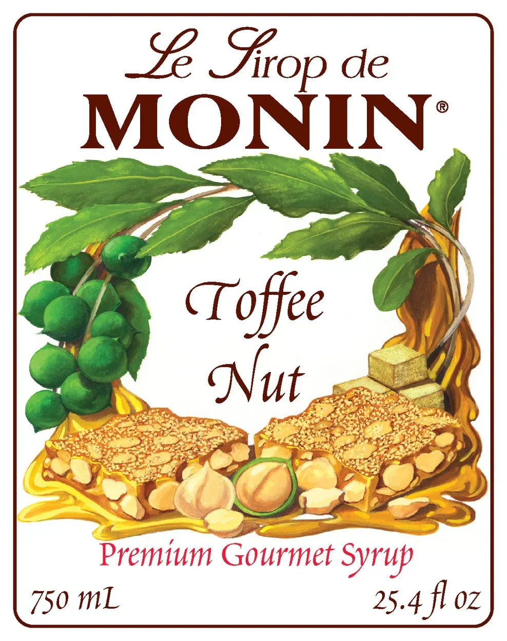 Monin Toffee Nut Syrup