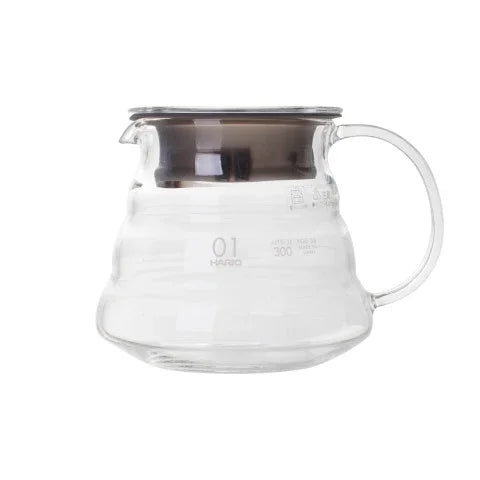 Hario V60 Coffee Range Server 01 360ml Clear - XGS-36-EXTB// XGS-INT-01-TB // XGS-36TB-EX