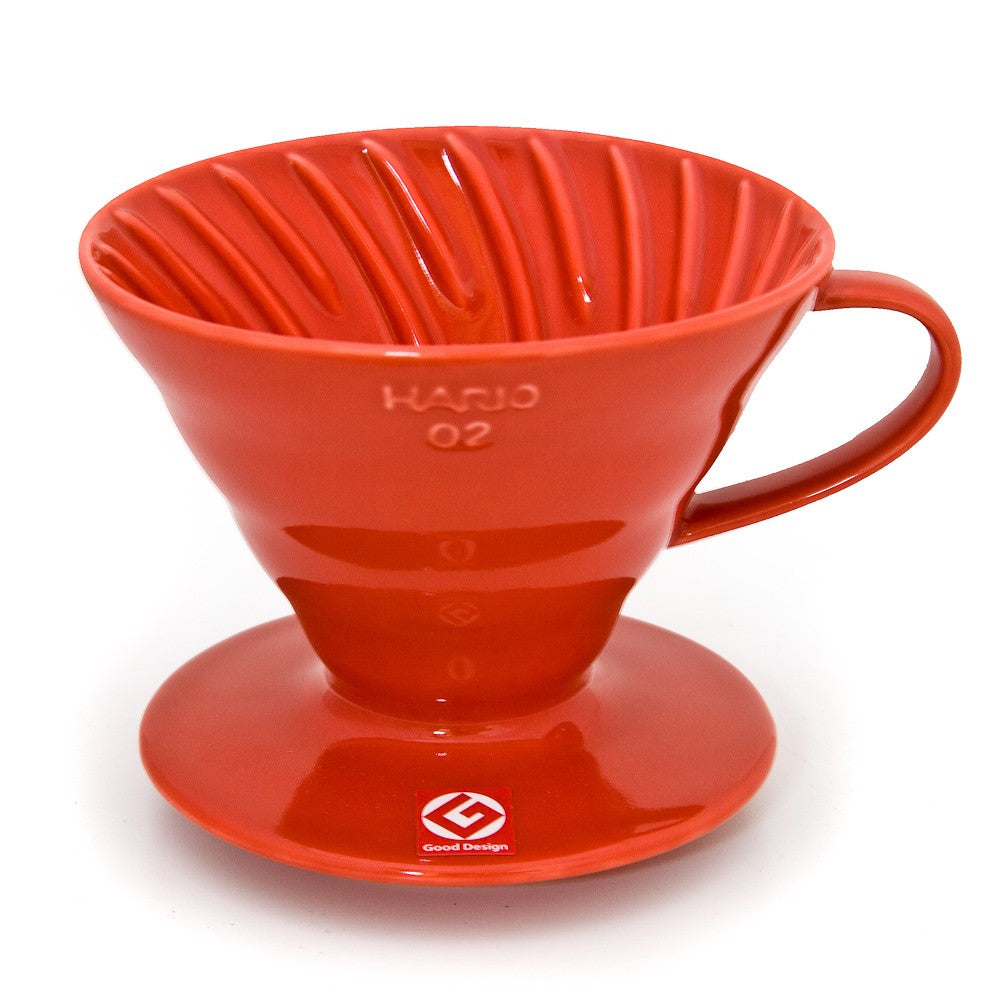Hario V60 Coffee Dripper Ceramic 02 RED, VDC-02R