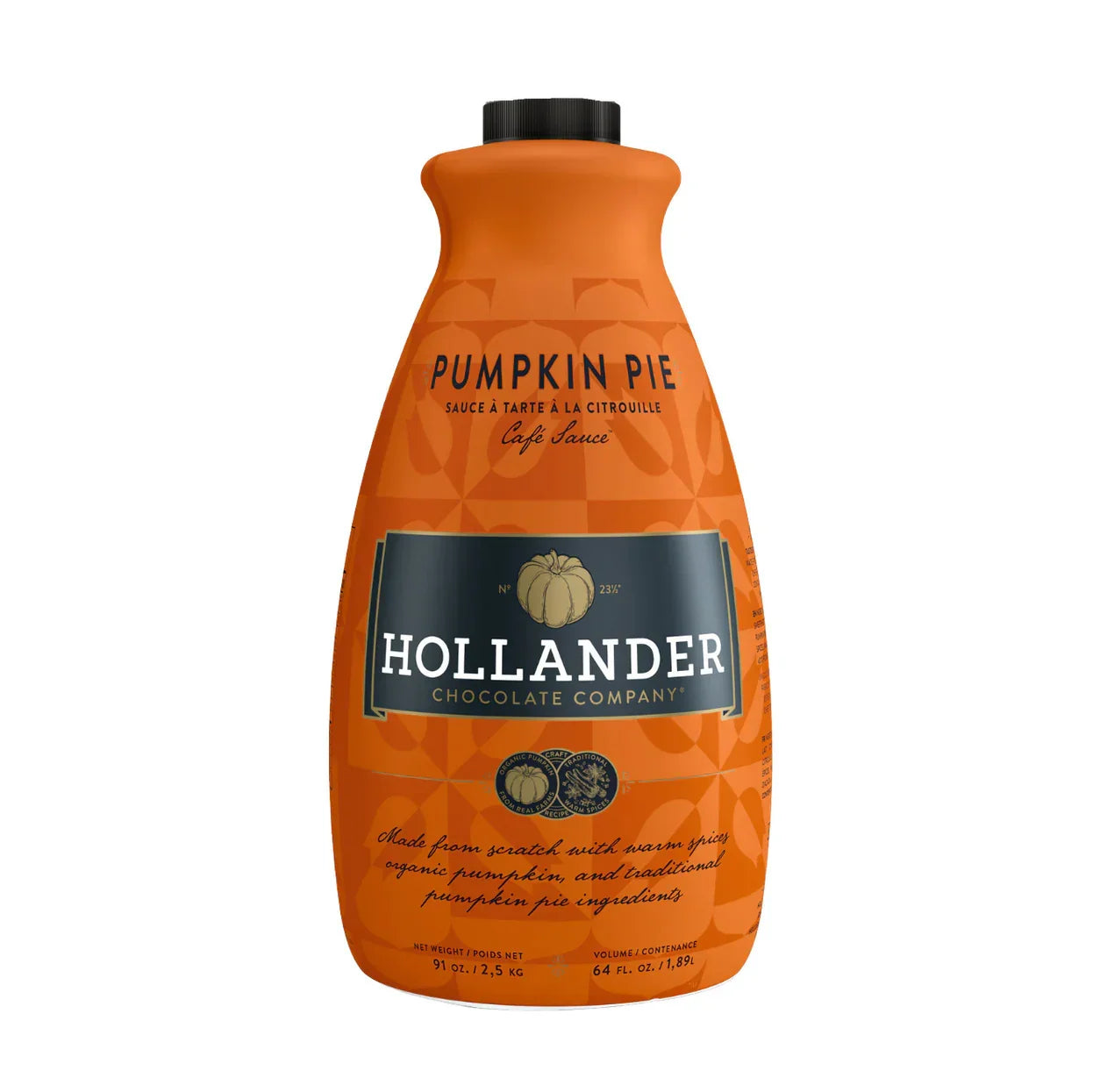 Hollander Pumpkin Pie Sauce - 64 fl.oz.