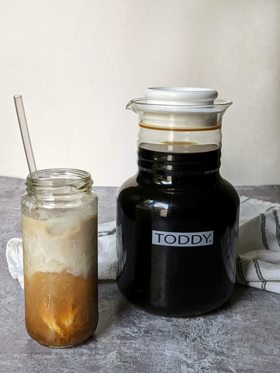 Toddy Glass Decanter with Lid for Cold Brew Coffee Maker - THMGDL
