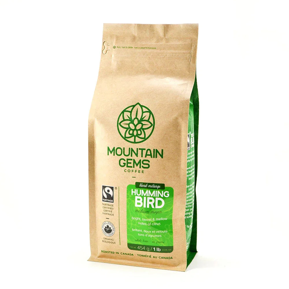 Java Works Mountain Gems FTO Hummingbird Roast W.B. - 454g / 1lb Bag (EXP JULY 24/2025)