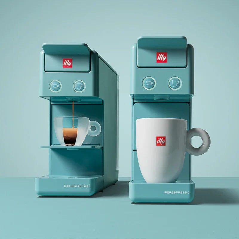 illy Y3.3 iperEspresso Espresso & Coffee Machine - Cape Town Blue #60384