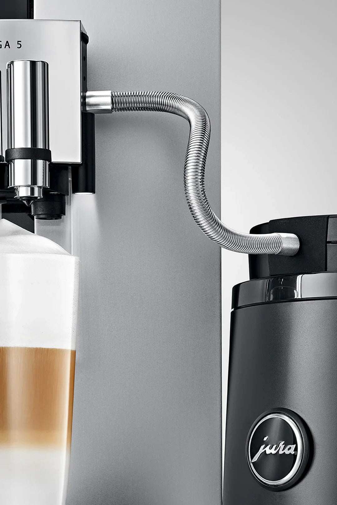 Jura Milk Pipe with Stainless Steel Casing for GIGA HP2 - #24113