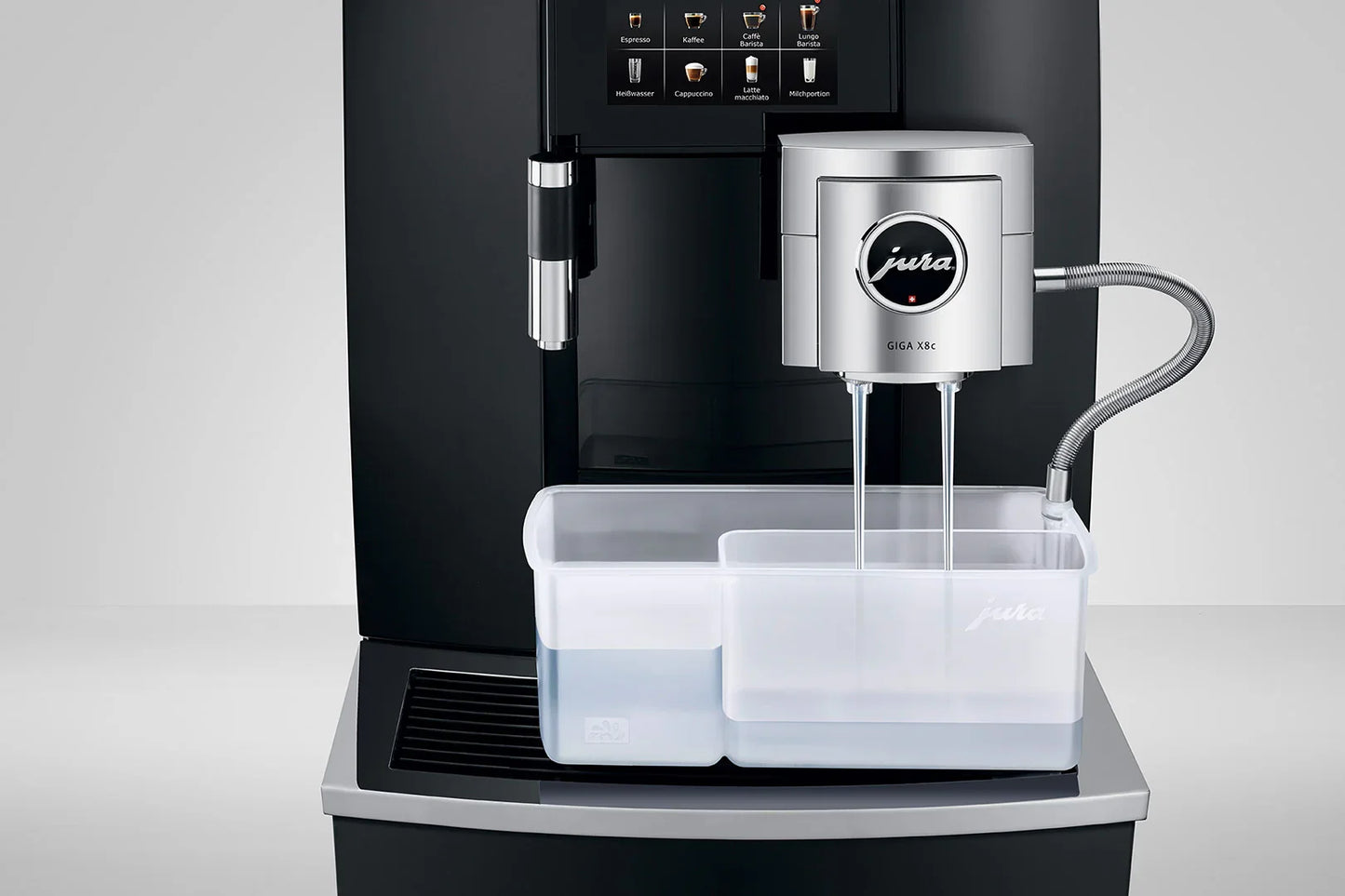 Jura Giga X8c Professional G2 Superautomatic Espresso Machine with Dual Bean Hopper