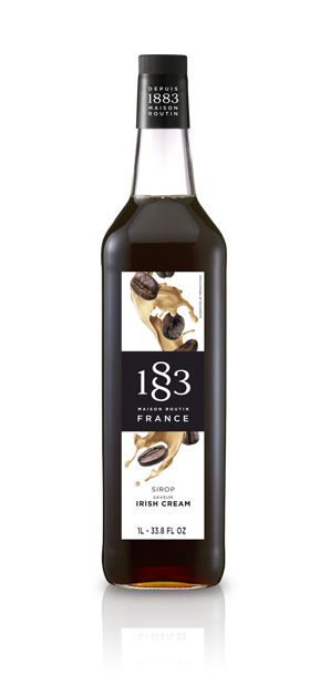 1883 Irish Cream Syrup 1L Glass Bottle 1883 Irish Cream Syrup 1L Glass Bottle