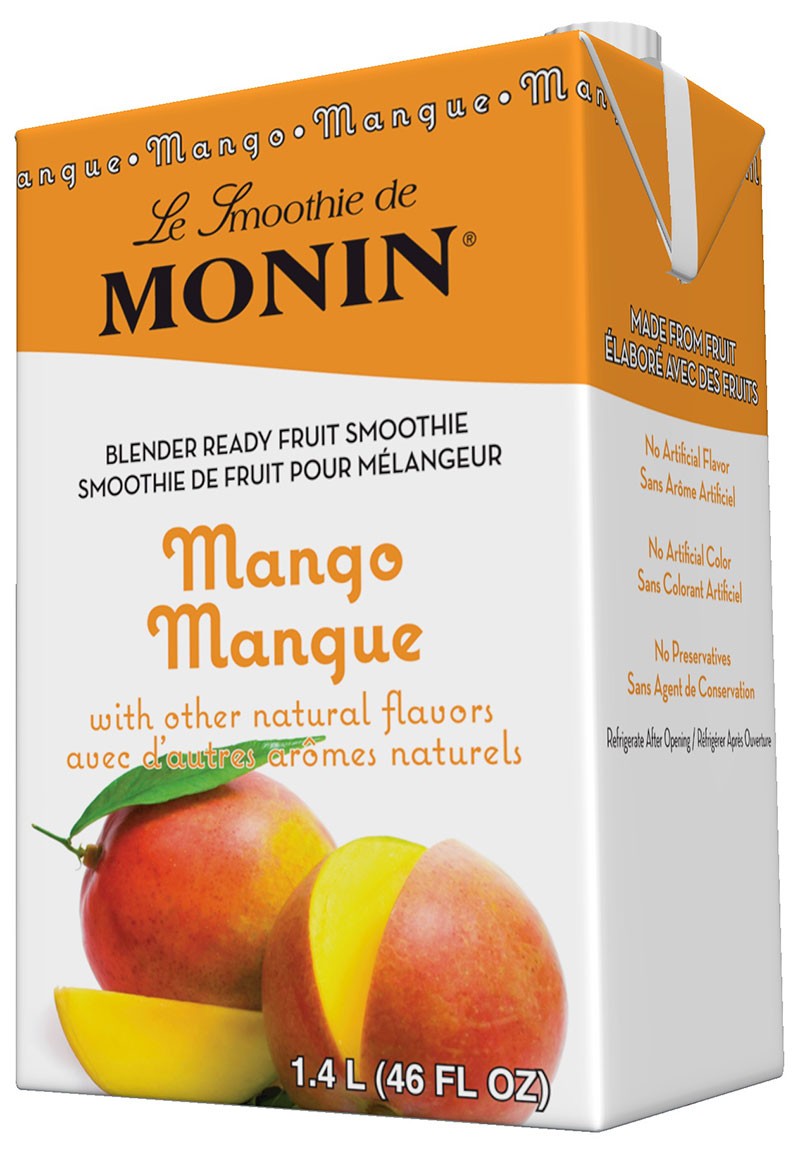 Monin Mango Real Fruit Smoothie Mix 46oz (EXP MAY/2025)
