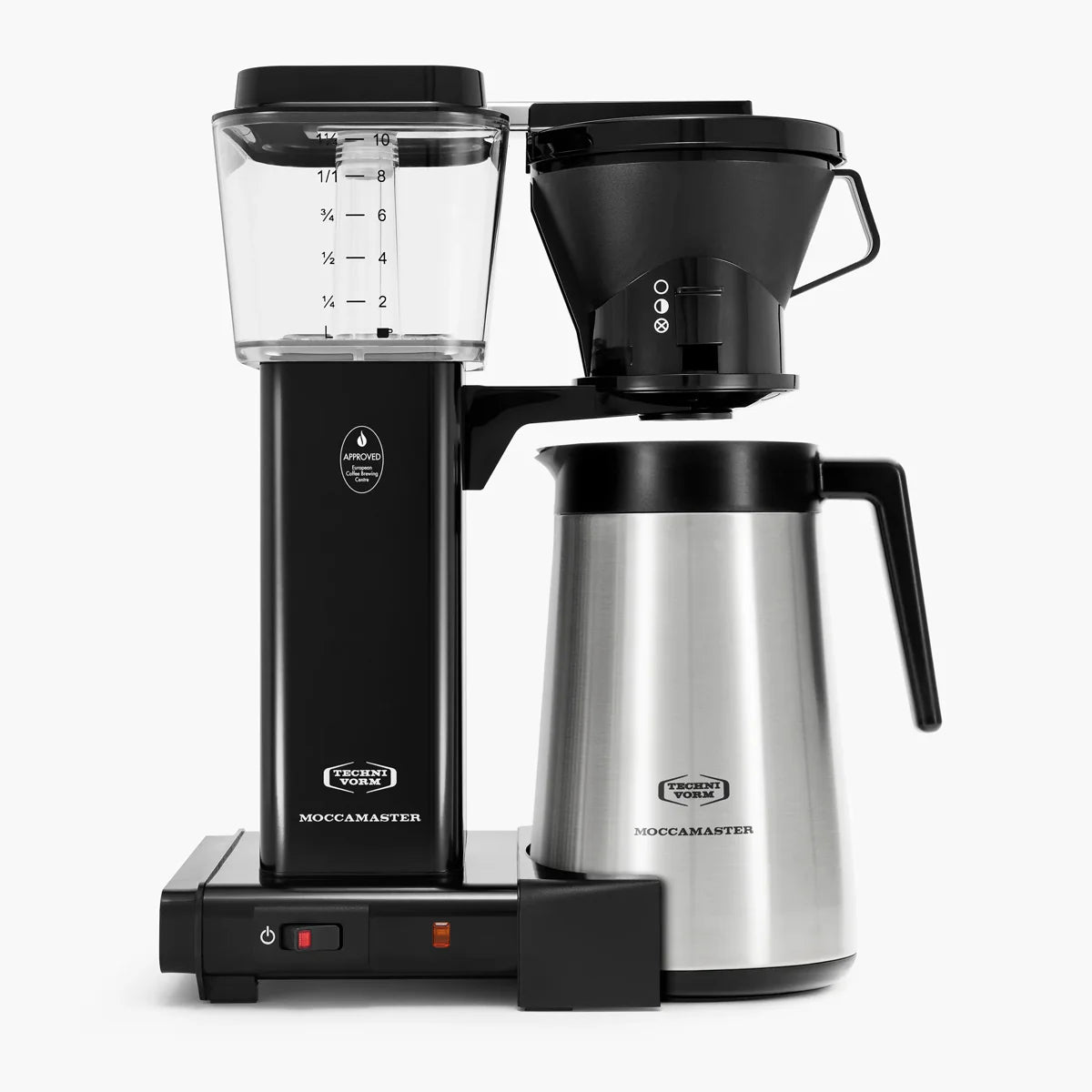 Technivorm Moccamaster - KBT Brewer Thermal Glass Lined Carafe Black - 79114/GL