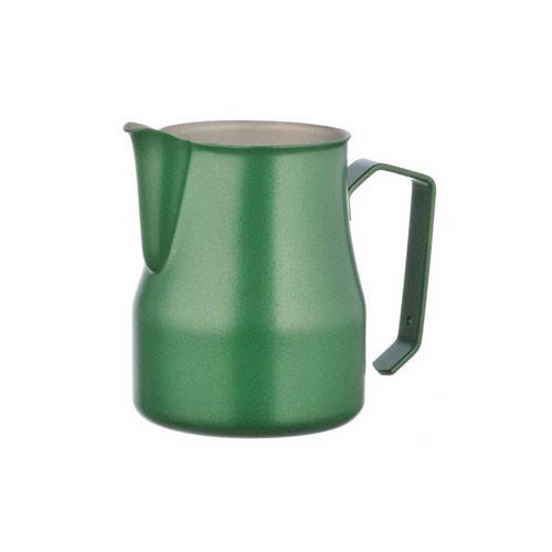 Motta Professional Milk Pitcher MATTE GREEN #2850. (500ml/17oz) Stainless Steel Inox 18/10