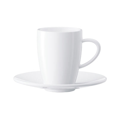 Jura Coffee / Cafe Cups & Saucers Set of 2 - #66499