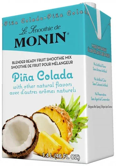 Monin Pina Colada Real Fruit Smoothie Mix 46oz (EXP SEP/2024)