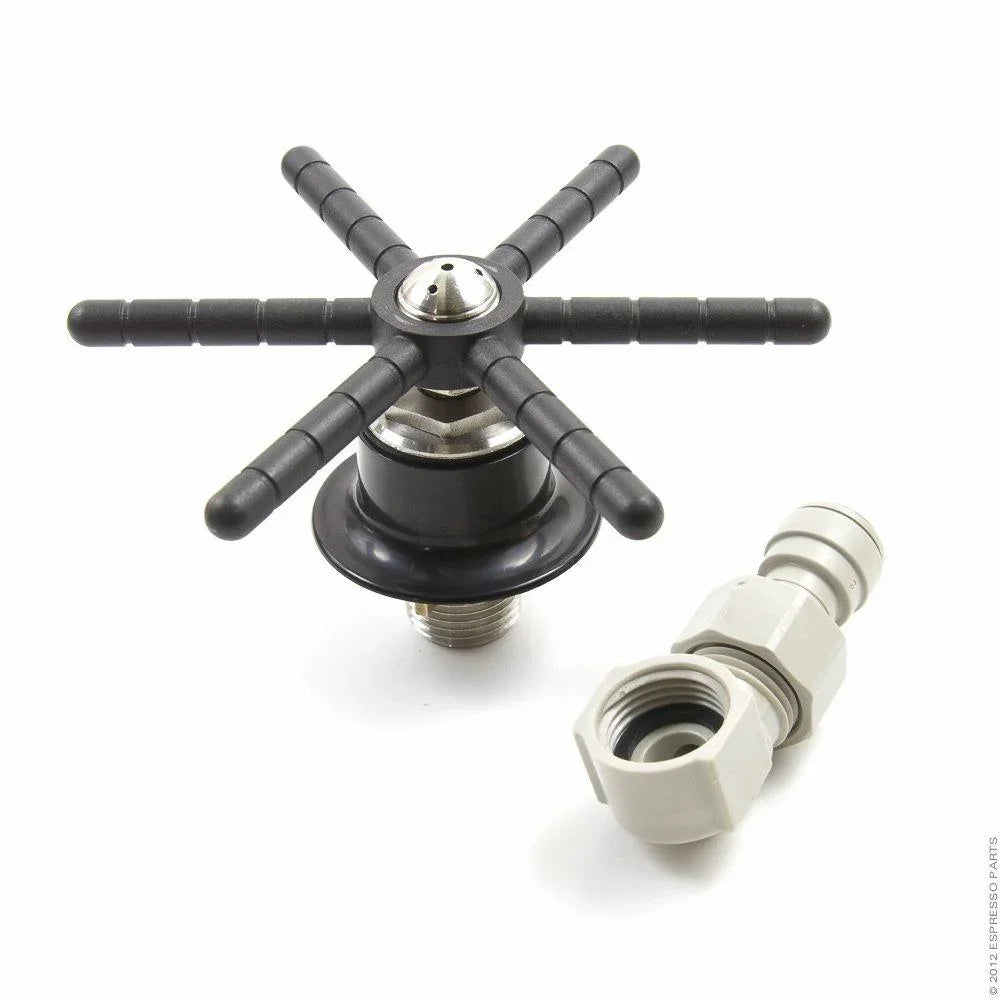 Rinser Spray Assembly with Star and Side Sprayer Kit By Espresso Parts #EP_PRSPRAY