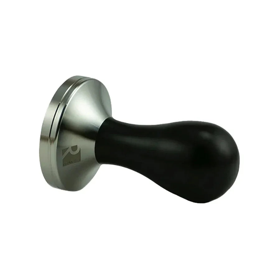 Revolution True Tamp Acetal Black Handle 57mm or 58.3mm, SS 304 base - RV-TT58BK / RV-TT57BK