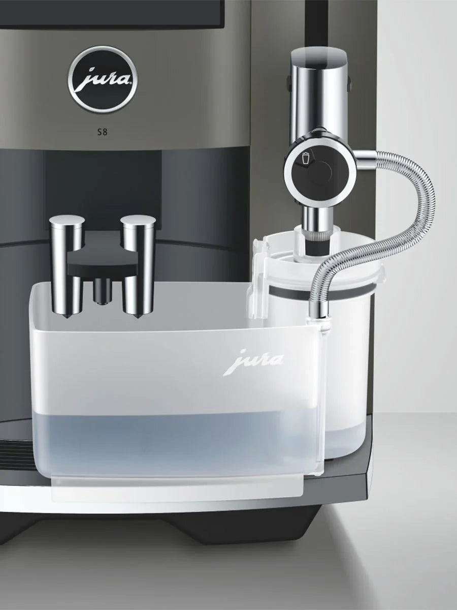 Jura - S8 Superautomatic Espresso Machine Dark Inox - 15755