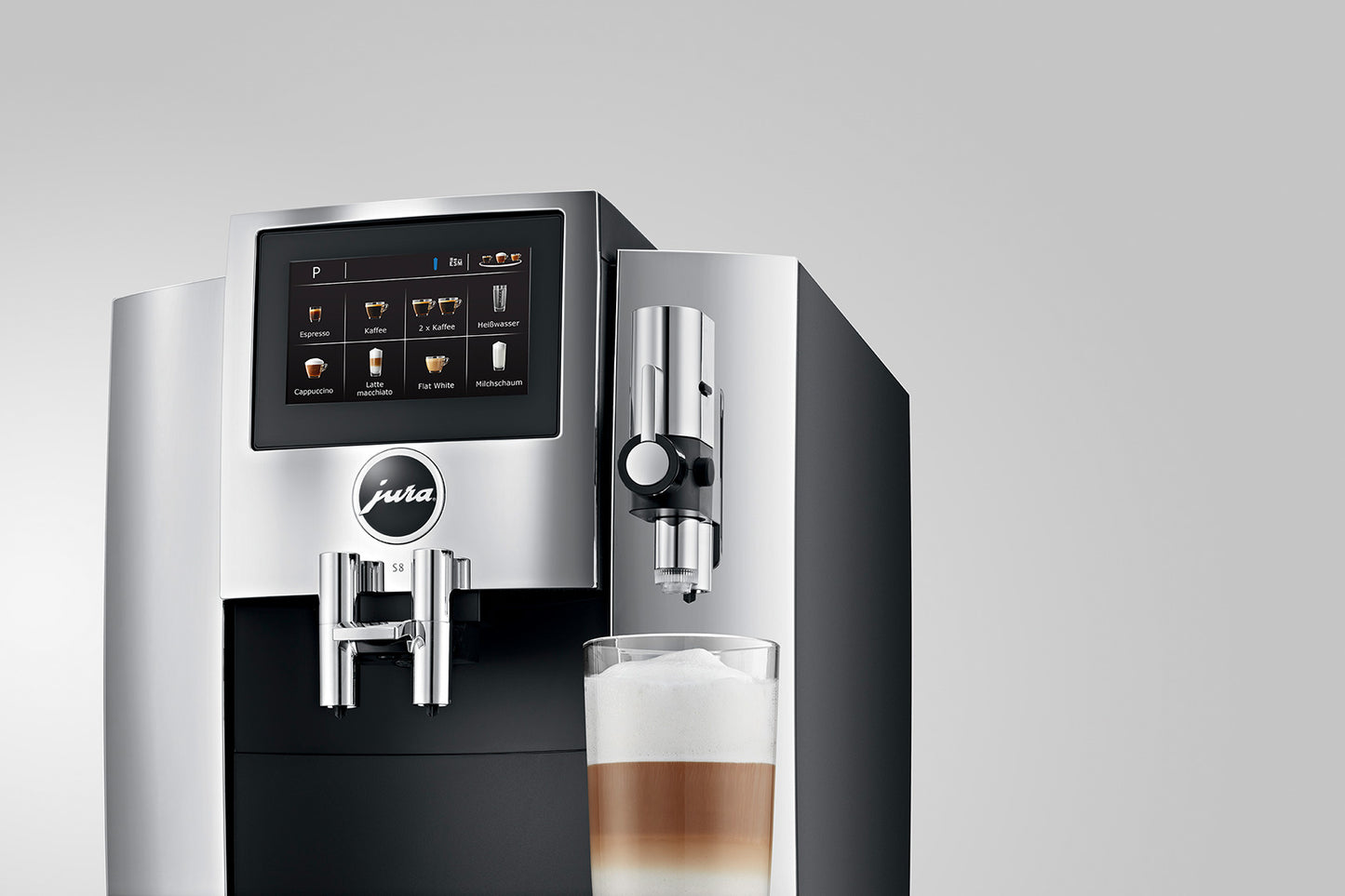 Jura - S8 Chrome OTC Super Automatic Espresso Machine #15212