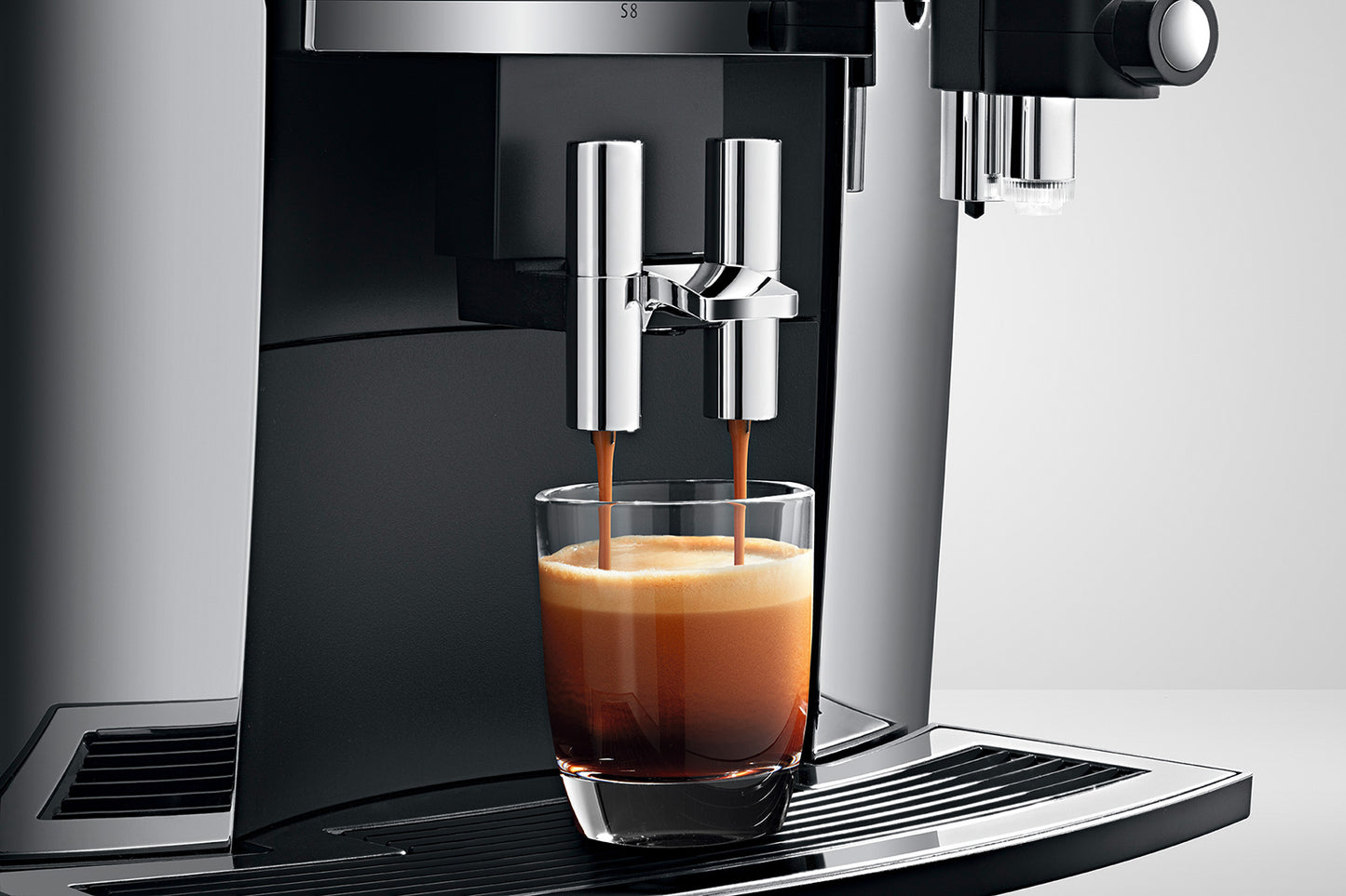 Jura - S8 Chrome OTC Super Automatic Espresso Machine #15212