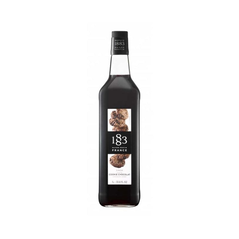 1883 Chocolate Cookie Syrup 1L Glass Bottle