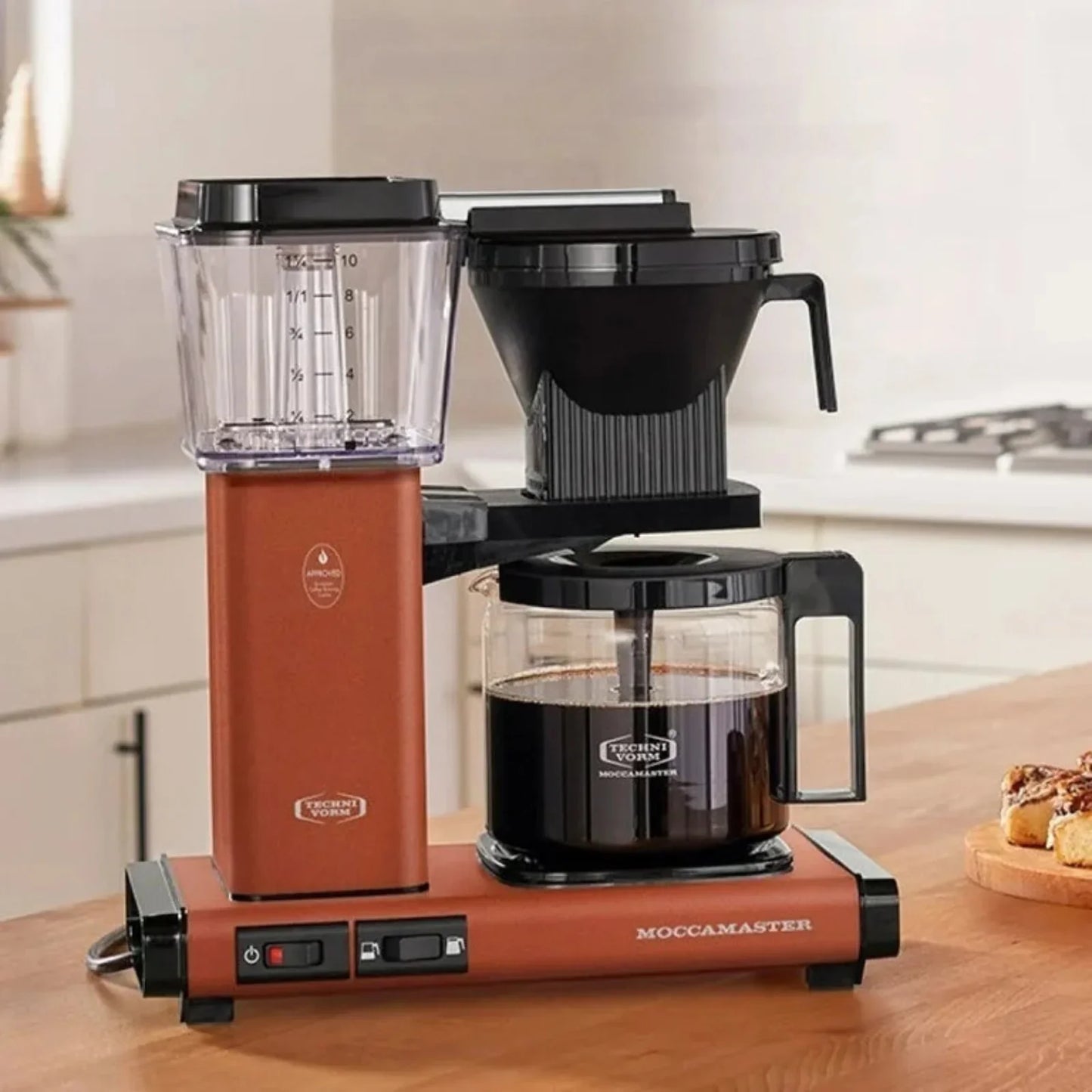 Technivorm Moccamaster - KBGV Select Brewer Glass Carafe Terracotta - 53631