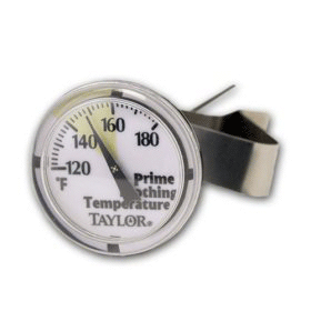 Taylor Cappuccino Frothing Thermometer #5997E (Analogue)