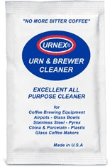 Urnex Urn and Brewer Cleaner - 100 x 1 oz packet/case # 11-URN100-1