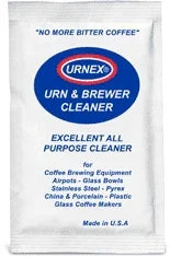 Urnex Urn and Brewer Cleaner - 100 x 1 oz packet/case # 11-URN100-1