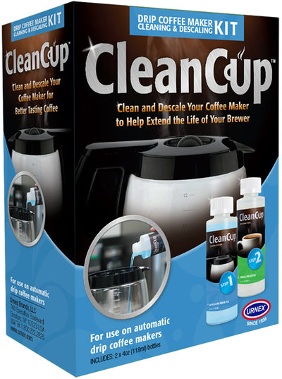 Urnex CleanCup DRIP Coffee Maker Cleaning & Descaling Kit