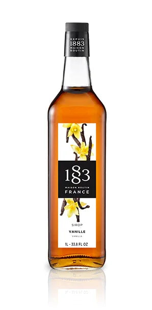 1883 Vanilla Syrup 1L Glass Bottle 1883 Vanilla Syrup 1L Glass Bottle