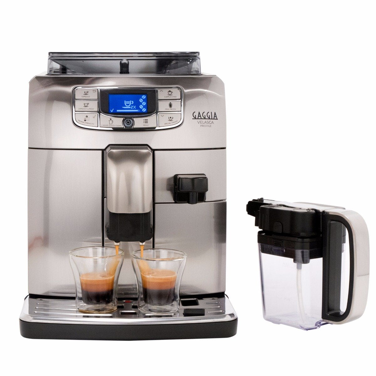 Gaggia - Velasca Prestige OTC Super Automatic Espresso Machine - Silver Model No.RI8263/47