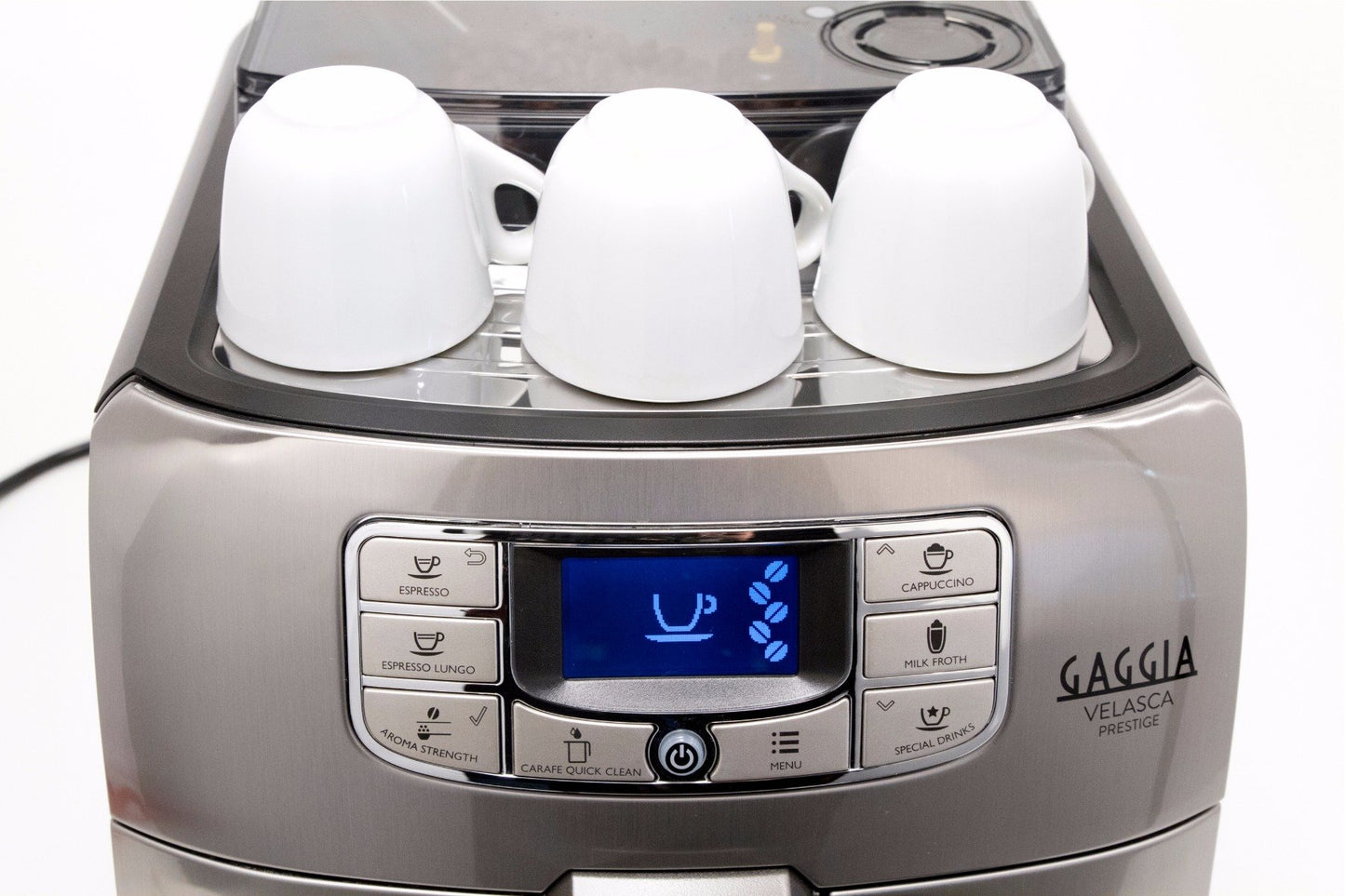 Gaggia - Velasca Prestige OTC Super Automatic Espresso Machine - Silver Model No.RI8263/47