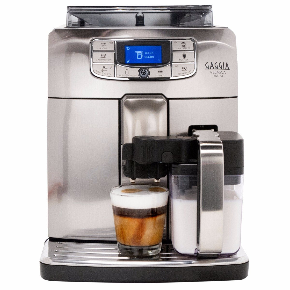 Gaggia - Velasca Prestige OTC Super Automatic Espresso Machine - Silver Model No.RI8263/47