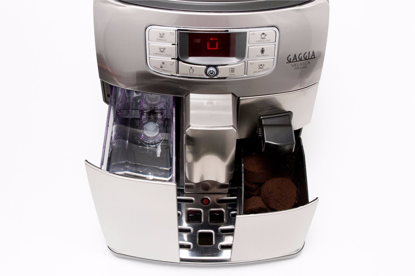 Gaggia - Velasca Prestige OTC Super Automatic Espresso Machine - Silver Model No.RI8263/47