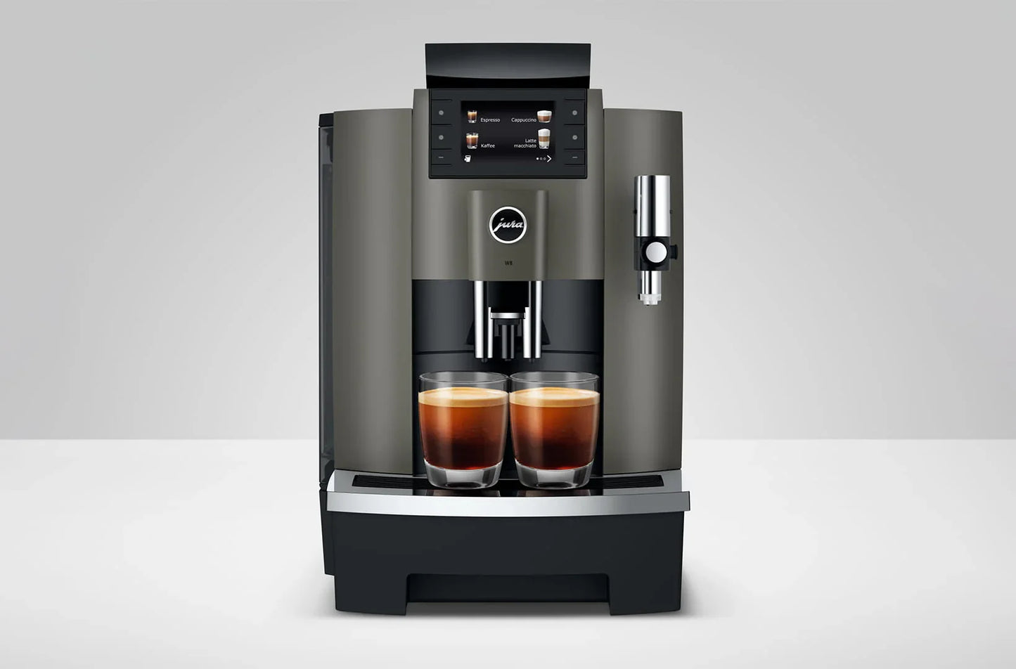Jura - W8 Professional Espresso Machine Dark Inox - 15650