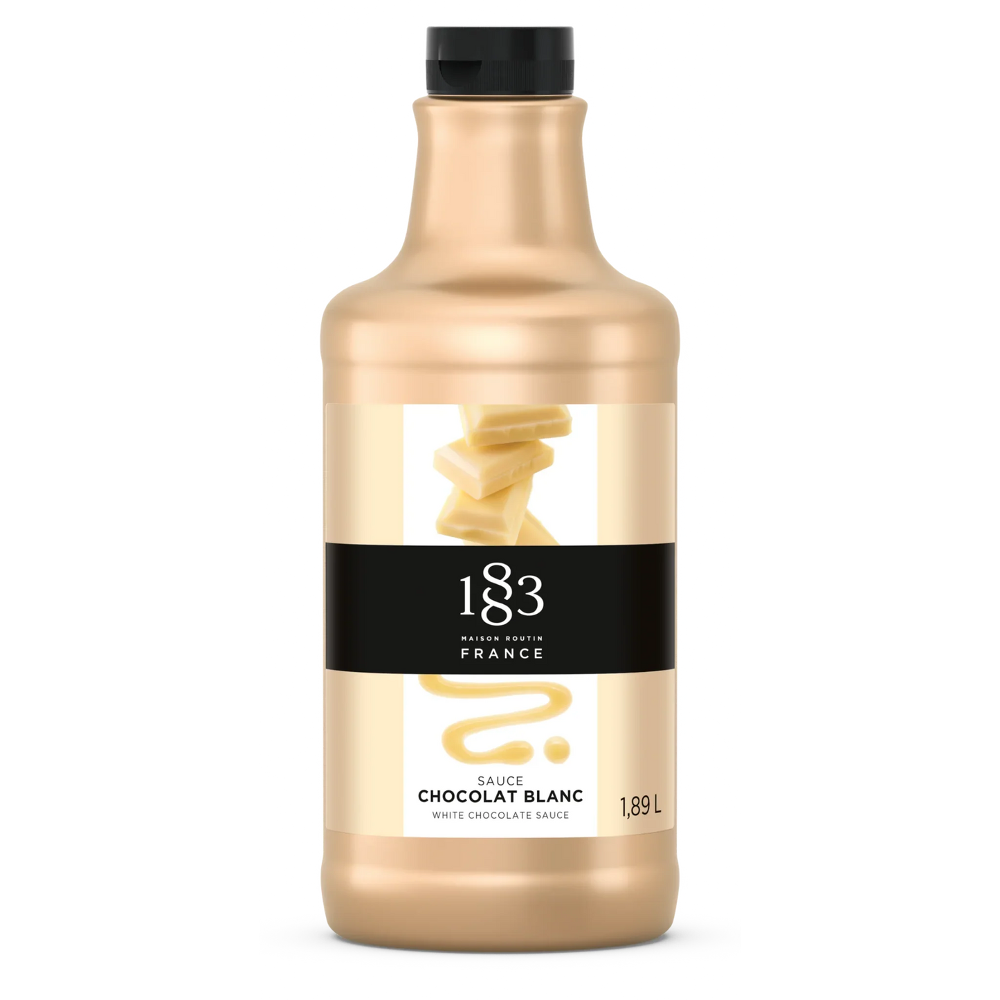 1883 White Chocolate Sauce Large 1.89L Bottle