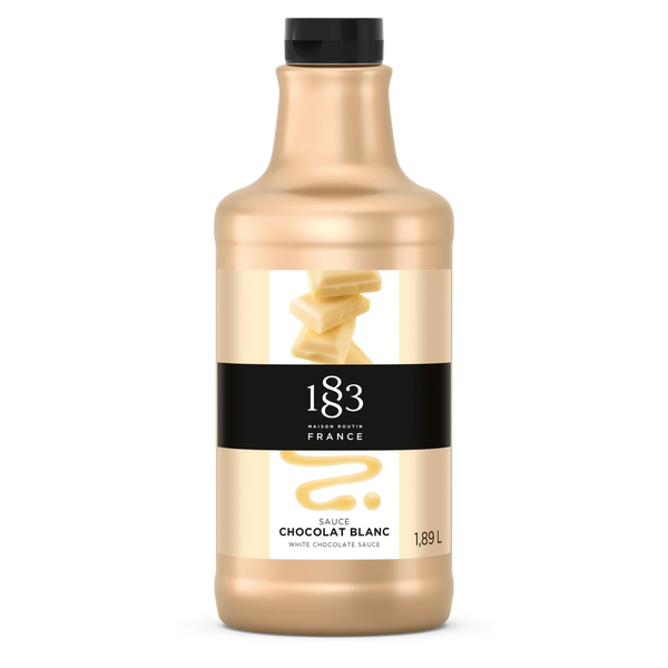 1883 White Chocolate Sauce Large 1.89L Bottle 1883 White Chocolate Sauce Large 1.89L Bottle